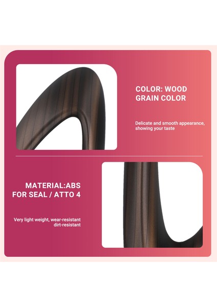 4 Adet Iç Kapı Kolu Kapağı Trimi Atto 4 Contası Için (Yurt Dışından) fırsatları