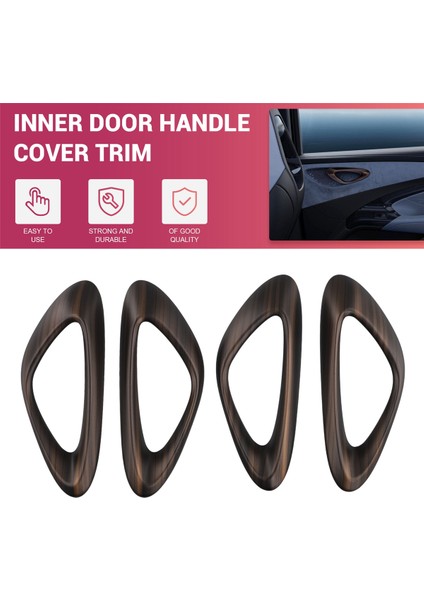 4 Adet Iç Kapı Kolu Kapağı Trimi Atto 4 Contası Için (Yurt Dışından) indirimleri