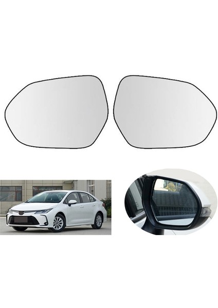 19-23 Sol Sağ Kapı Yan Kanat Ayna Cam Plakası (Yurt Dışından) fırsatları