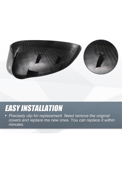 Araba Arka Görünüm Kapağı Yan Ayna Kapağı Karbon Fiber (Yurt Dışından) indirimleri