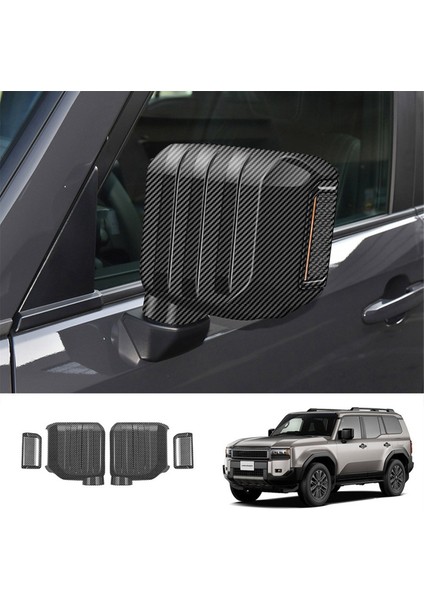 Prado LC250 2024 Kapı Aynası Kabuğu Karbon Fiber Için (Yurt Dışından)