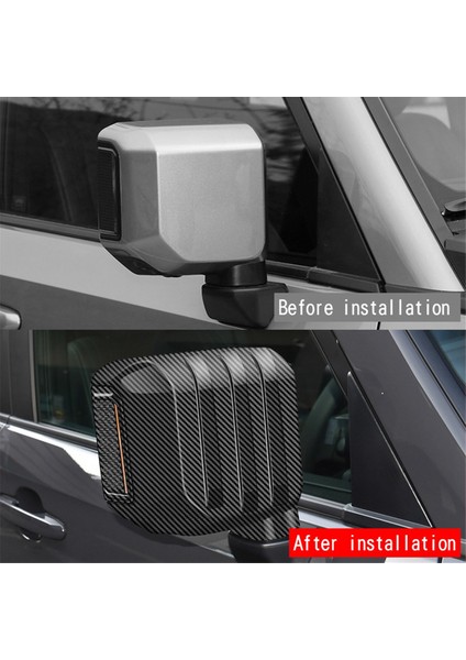 Prado LC250 2024 Kapı Aynası Kabuğu Karbon Fiber Için (Yurt Dışından) indirimleri