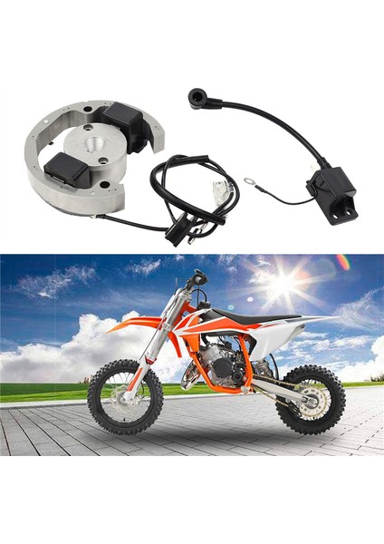 Motosiklet Bobini Ateşleme Bobini Stator Rotor Takımı Montajı (Yurt Dışından)