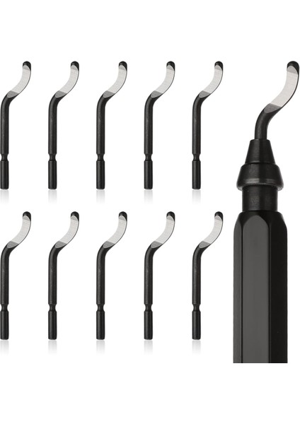11 Parça Çapak Alma Aracı 3D Baskı Çapak Alma Aracı Seti (Yurt Dışından)
