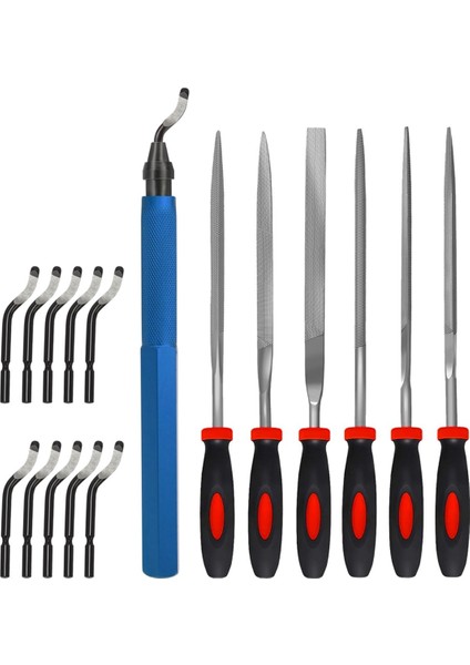 Çapak Alma Alet Takımı, 6-1/2 Inç Metal Saplı Pah Kırma Aleti (Yurt Dışından)