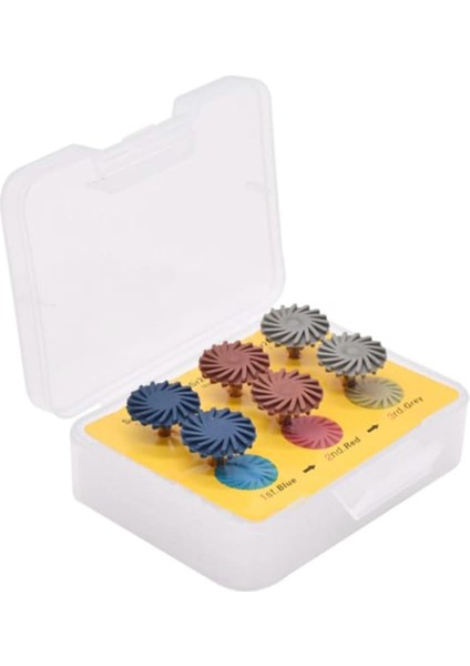 6 Adet Karışık Diş Kompozit Reçine Parlatma Diski Seti (Yurt Dışından)