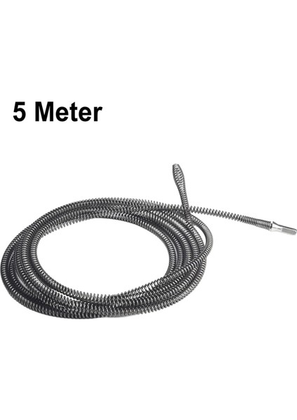 5 Metre Elektrikli Matkap Drenaj Tarama Yaylı Lavabo Borusu Kanalizasyon (Yurt Dışından) fırsatları