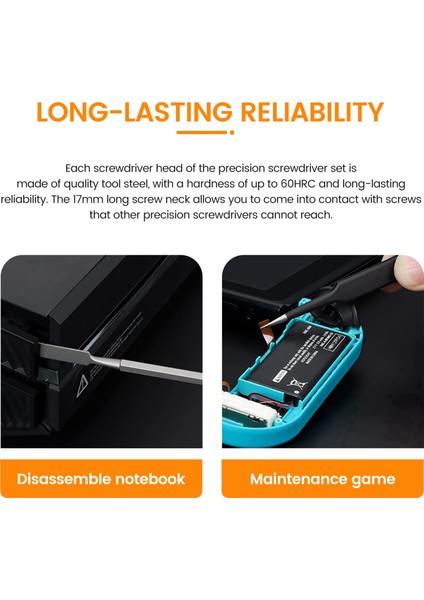 50'si 1 Arada Hassas Tornavida Seti, Dizüstü Bilgisayar, Bilgisayar, Telefon Tamir Seti (Yurt Dışından) indirimleri