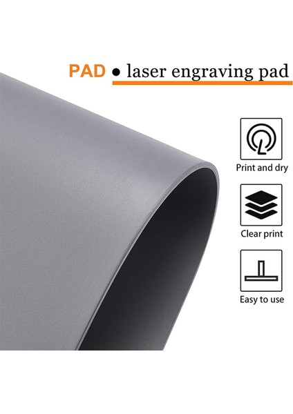 Lazer Kesici ve Gravür Makinesi Için A4 Kauçuk Damga Sayfası C (Yurt Dışından) indirimleri