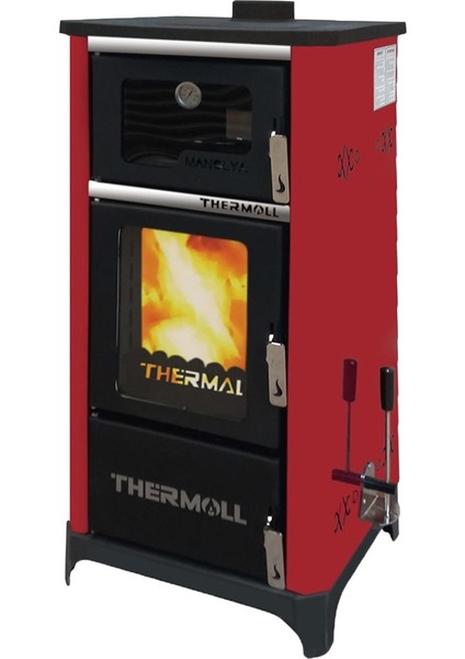 T-25 Dşk Dikey Şömine Fırınlı Kalorifer Kazanı 25.000 Kcal/h - 29,0 Kw