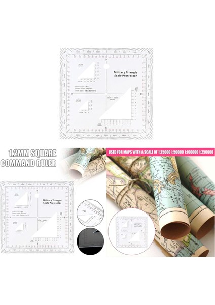 Koordinat Ölçeği Pratik Navigasyon Açıölçer (Yurt Dışından) fırsatları