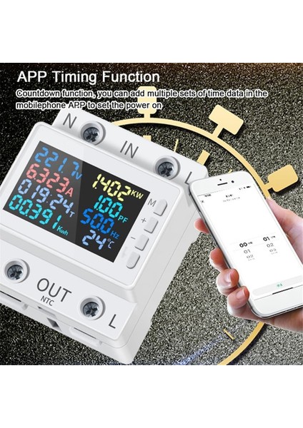 KWS-302L Güç Ölçer Aşırı Düşük Gerilim Koruma Anahtarı (Yurt Dışından) fırsatları