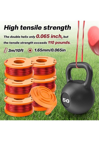 Yedek Çim Biçme Makinesi Misinası Makara Seti Için Trimmer Makara Misinası (Yurt Dışından) indirimleri