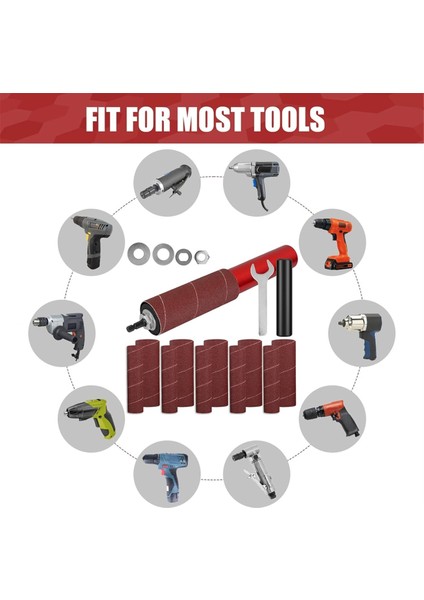 Tambur Zımpara Seti, Kauçuk Zımpara Tambur Mil Zımpara Adaptörü (Yurt Dışından) fiyatları