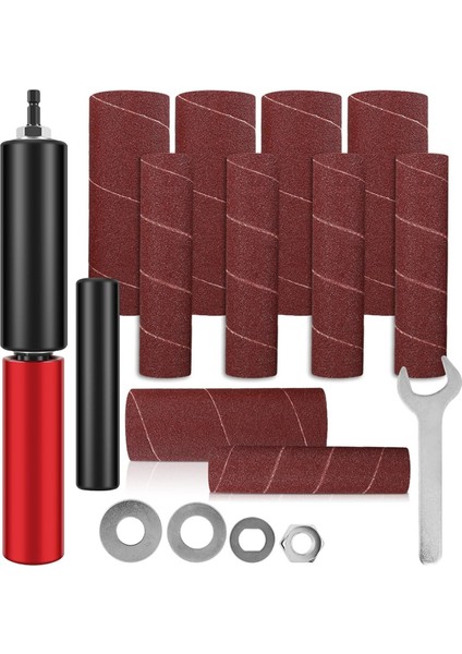 Tambur Zımpara Seti, Kauçuk Zımpara Tambur Mil Zımpara Adaptörü (Yurt Dışından) fırsatları