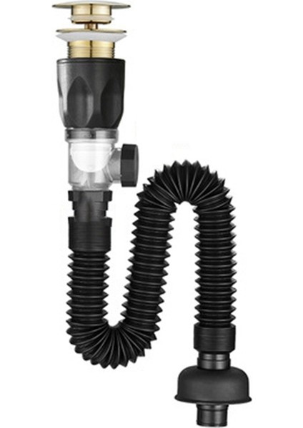 Lavabo Süzgeci Çok Yönlü Lavabo Tıkacı Filtreli C (Yurt Dışından)