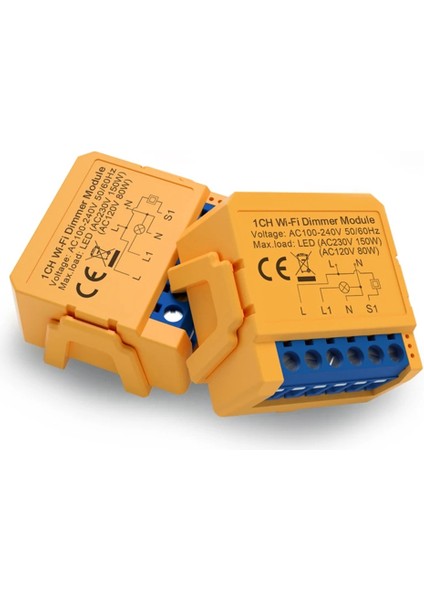 Tuya Wifi Akıllı Dimmer Anahtar Modülü 2ch Kontrol LED Işıkları (Yurt Dışından) indirimleri