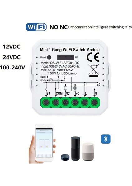 Tuya Wifi Akıllı Anahtar Modülü Uzaktan Kumandalı Akıllı Ev (Yurt Dışından) modelleri