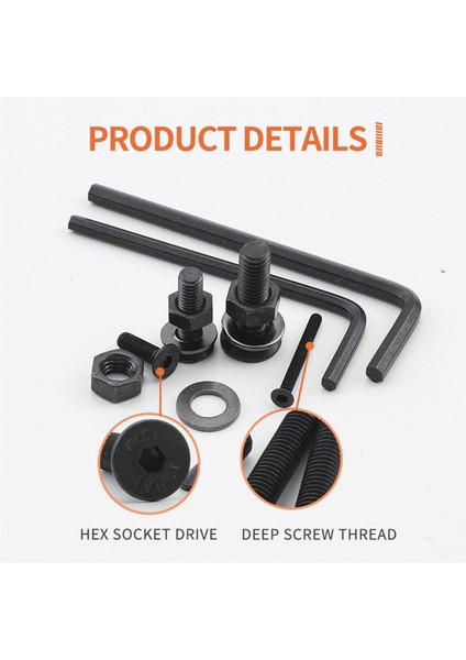 1060 Adet Düz Altıgen Soket Kapak Vida Takımı M2-M5 Karbon Çelik Takımı (Yurt Dışından) fırsatları