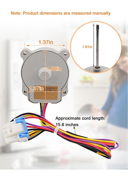 EAU65058313 Buzdolabı Buharlaştırıcı Fan Motoruna Uygun (Yurt Dışından) fiyatları