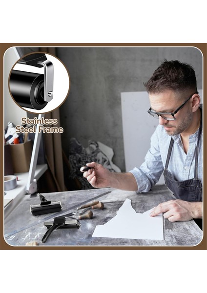 Kauçuk Rulo 4.7 Inç Damgalama Makinesi Duvar Kağıdı Için Uygun (Yurt Dışından) fırsatları