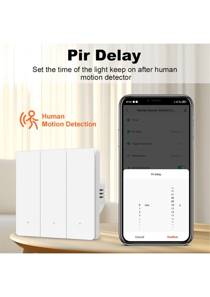 Tuya Zigbee Milimetre Dalga Insan Vücudu Indüksiyon Anahtarını Yükseltin (Yurt Dışından) fiyatları