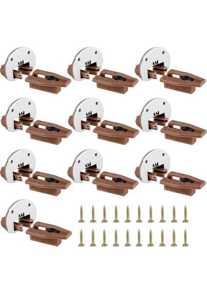 10 Set Çekmece Yedek Parçaları Çekmece Rayları Yedek Takımı (Yurt Dışından)