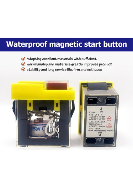 Kjd6 5e4 250V 6A Evrensel Emniyet Anahtarı Elektromanyetik Su Geçirmez (Yurt Dışından) fiyatları