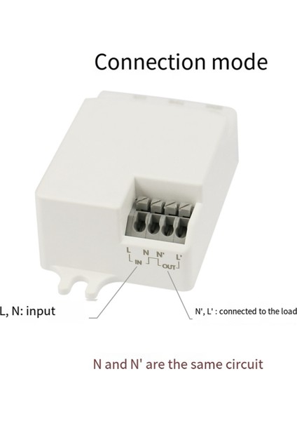 5.8ghz Mini Mikrodalga Radar Hareket Sensörü Anahtarı AC85-265V (Yurt Dışından) fırsatları