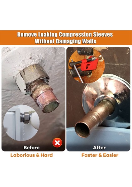 Sıkıştırma Manşonu Çekme Aleti Su Borusu Manşonu Sökme Aleti (Yurt Dışından) modelleri