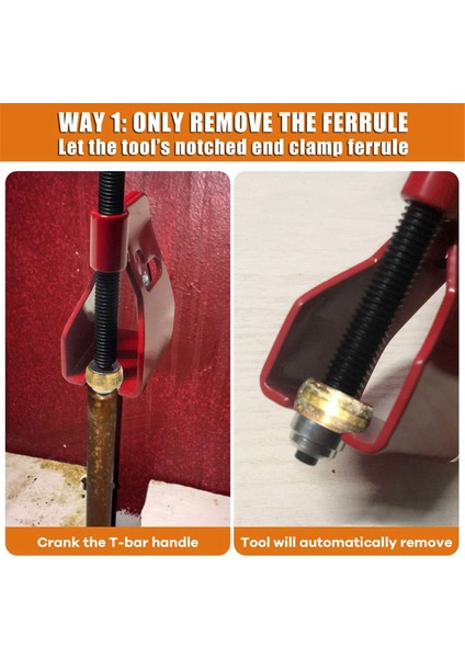 Sıkıştırma Manşonu Çekme Aleti Su Borusu Manşonu Sökme Aleti (Yurt Dışından) fırsatları