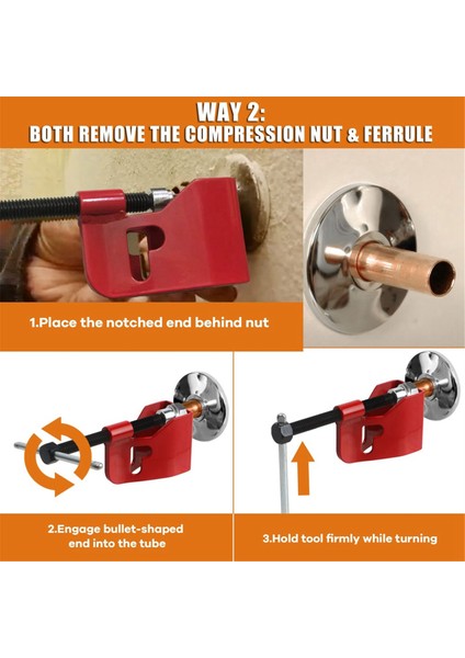 Sıkıştırma Manşonu Çekme Aleti Su Borusu Manşonu Sökme Aleti (Yurt Dışından) indirimleri