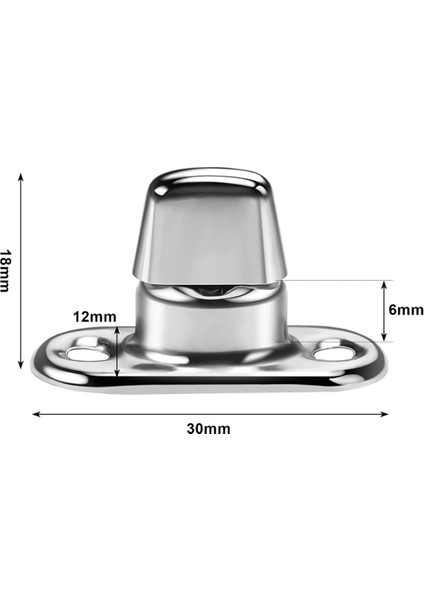 20 Set Deniz Sınıfı Büküm Kilidi Tuval Bağlantı Elemanları Için Düğmeleri Çevirin (Yurt Dışından) fiyatları