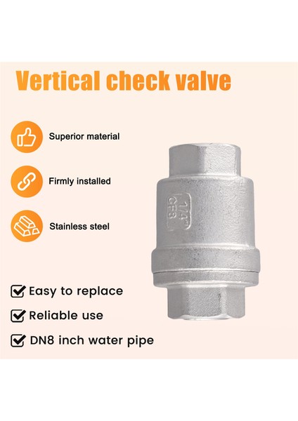Dikey Kontrol Vanası H12 Su Pompası 14IN Su Borusu Tek Yönlü Vana (Yurt Dışından) fırsatları