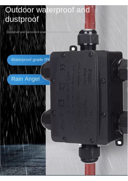 Su Geçirmez Bağlantı Kutusu IP68 Dış Mekan Su Geçirmez Bağlantı Kutusu B (Yurt Dışından) fiyatları