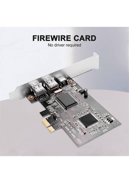 Pcı Express X1 Pcı-E Firewire 1394A IEEE1394 Denetleyici Kartı 3 Port (Yurt Dışından) indirimleri