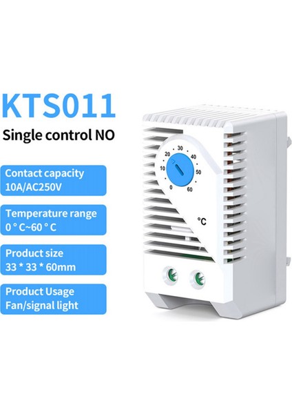 Sıcaklık Kontrol Cihazı Mekanik Anahtar No Nc 0-60℃ 10A KTO011 (Yurt Dışından) indirimleri
