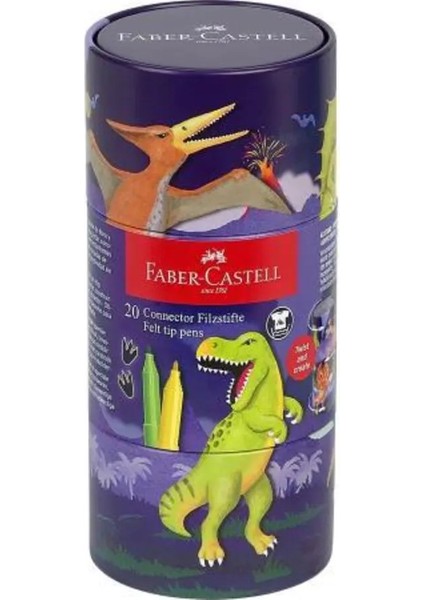 Castell Dino Silindir Kutuda Keçeli Kalem 20 Li fiyatları