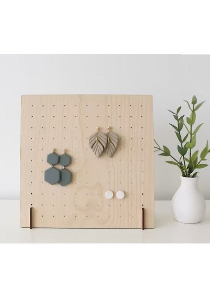 Bej Küpe Düzenleyici, Sunum ve Takı Standı, Şık ve Kullanışlı Organizatör