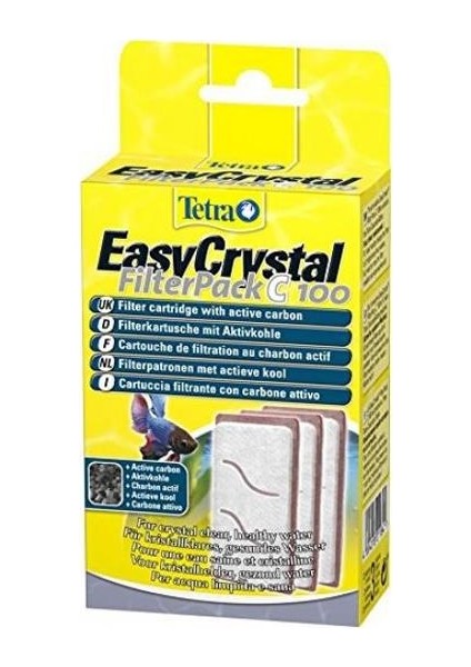 Tetra Easycrystal Filter Pack C 100 Yedek Kartuş