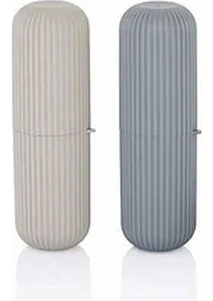 Mavi 2'li Çok Amaçlı Taşıma Kabı Gözlük, Fırça, Kalemlik ve Saklama Kutusu fiyatları