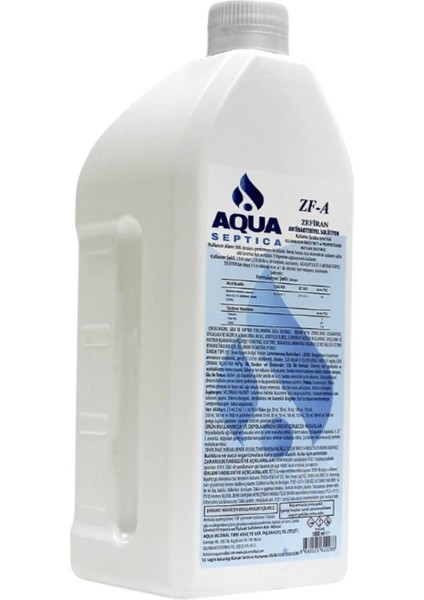 Aqua - Zefiran 1 Lt - 1 Adet
