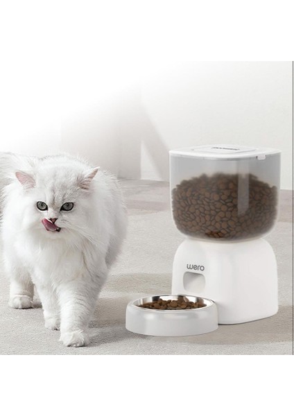 2in1 Akıllı Kedi & Köpek Mama Kabı ve Su Pınarı Seti | Wi-Fi Kontrollü, Otomatik Besleme (Wf1) indirimleri