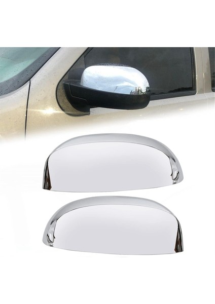 Yan Ayna Kapağı Kapağı Trimi Aksesuarlar Için Gümüş (Yurt Dışından)