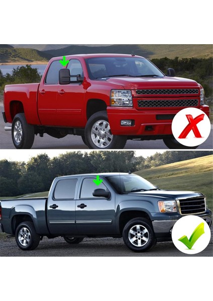 Yan Ayna Kapağı Kapağı Trimi Aksesuarlar Için Gümüş (Yurt Dışından) fırsatları