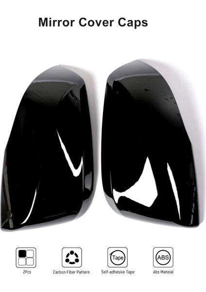 2019-2024 Dış Yan Dikiz Aynası Kapağı Için (Yurt Dışından) fırsatları