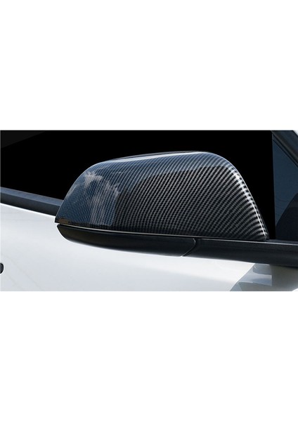 MODEL3Y Dikiz Aynası Kılıfı Parlak Karbon Fiber (Yurt Dışından) fırsatları
