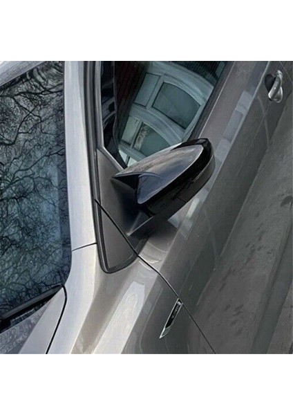 Mk5 2009 - 2017 Için Yan Kanat Ayna Kapağı Kapakları Öküz Boynuzu Stili (Yurt Dışından) fırsatları