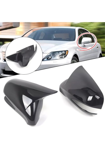 Sol El Sürücü Için Parlak Siyah Dikiz Aynası Kapağı Döşemesi (Yurt Dışından) modelleri