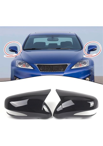 Sol El Sürücü Için Parlak Siyah Dikiz Aynası Kapağı Döşemesi (Yurt Dışından) fırsatları